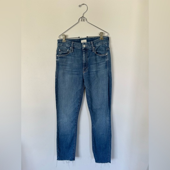 MOTHER Jeans High Waisted Looker Ankle Size 25 - Picture 3 of 9
